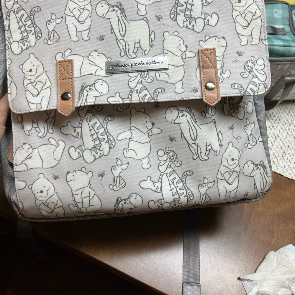 Petunia pickle bottom Disney Winnie the Pooh diaper bag